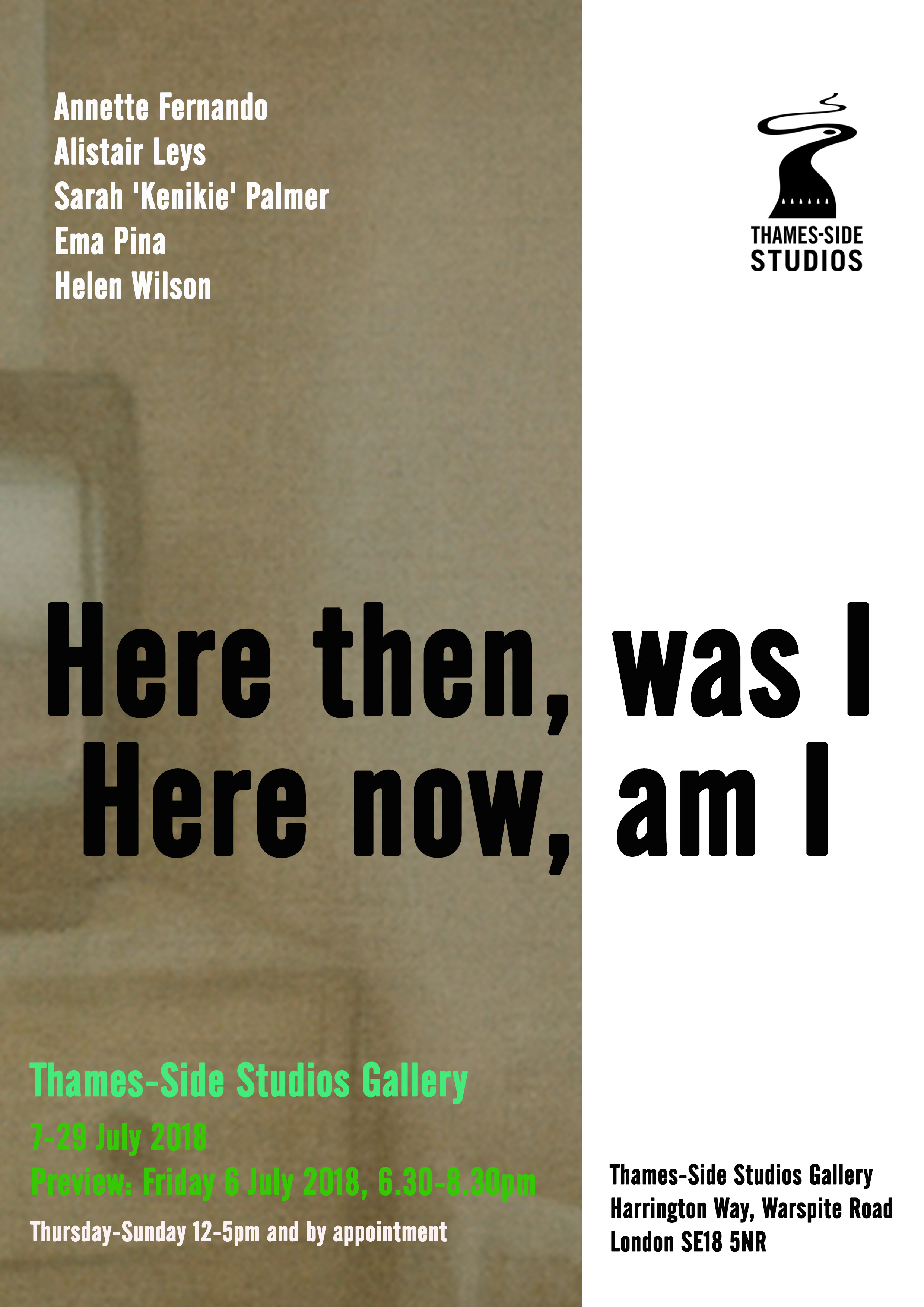Here then, was I Here now, am I Poster